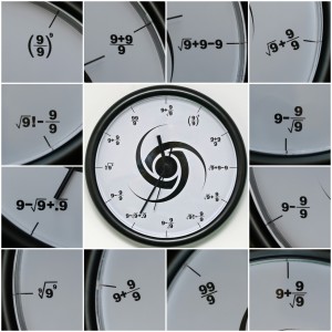 The Triple Nine Society Wall Clock